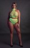 Turtle Neck and High Waist Slip  XL/XXXXL